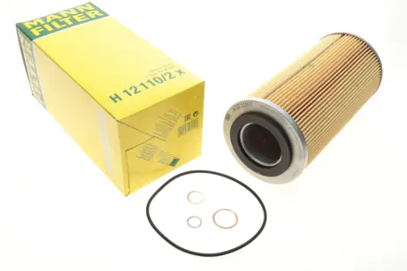 Фільтр масляний MB Integro 7.2D 06-/Man A22 12.8D 09-/A39 12.0D 04- MANN H 12 110/2 X