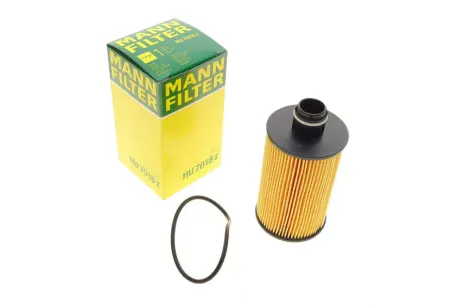 Масляний фільтр CHRYSLER 300C JEEP GRAND CHEROKEE, GRAND CHEROKEE IV LANCIA THEMA MASERATI GHIBLI III, LEVANTE, QUATTROPORTE VI RAM 1500 3.0D 01.11- MANN HU7018Z