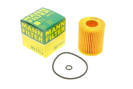 Масляний фільтр FORD GALAXY II, MONDEO III, MONDEO IV, S-MAX MAZDA 3, 6, CX-7, MPV II 1.6-2.5 10.00-06.15 MANN HU711X