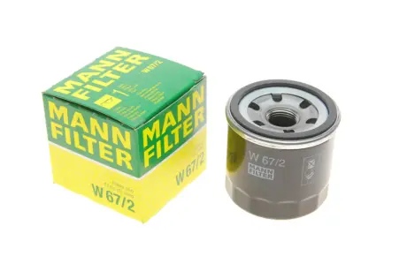 Фільтр оливи MANN W67/2