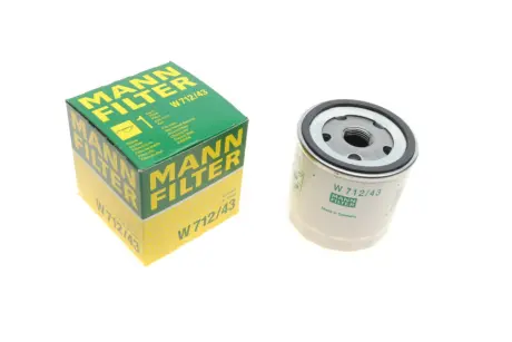 Фільтр масляний MANN W712/43