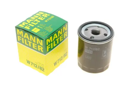 Фільтр оливи MANN W712/82