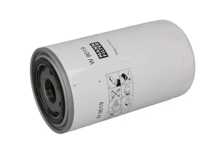 Масляний фільтр (фільтр, що вгвинчується) ABG SD200DX, SD200F AG CHEM 1254, 544, 554 BM TRACTORS 130, 130 SLIM BOBCAT 980 BOMAG BW12R, BW16R, BW20R, BW284 CARRARO LS P7010C CASE IH 1840 Mann W9019