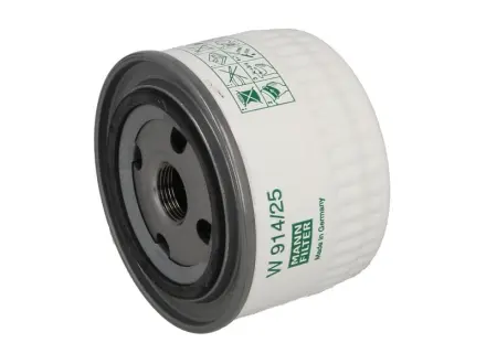 Гідравлічний фільтр коробки передач RVI C, FR1, G, ILIADE, MAGNUM, MAJOR, MANAGER, MAXTER, PREMIUM, PREMIUM 2, R dCi11B/43-MIVS08.35.30F 10.80- MANN W 914/25