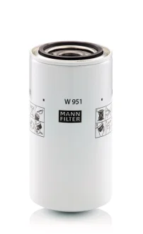Масляний фільтр (фільтр, що вгвинчується) ABG SD200DX, SD200F AG CHEM 1254 AKTIV FISCHER M 800 ALLIS CHALMERS 715, 715D AMMANN ASC 110 D, ASC 150 D, ASC 70, ASC 90 D BERLIET 550K BOMAG BW284 Mann W951