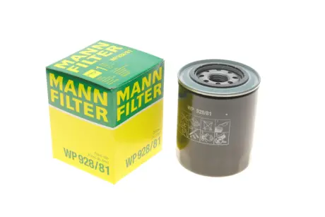 Фільтр оливи MANN WP928/81