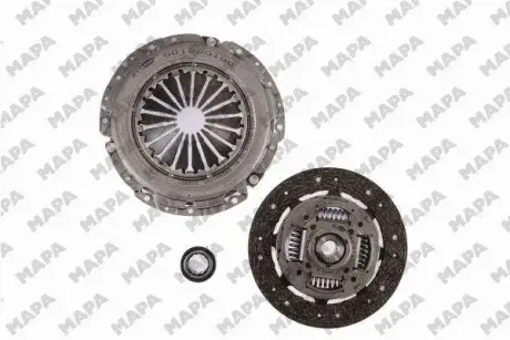 VW К-кт зчеплення Audi A3,Golf IV,V,VI,Caddy III,PassatSkoda Octavia,Fabia 1.2/2.0 00- Mapa 000220900