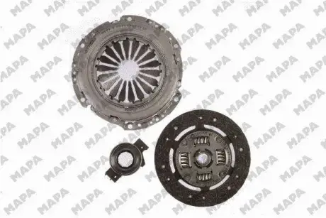 FIAT К-кт зчеплення Albea,Brava,Marea,Palio 1.6 16V 96- Mapa 001200300