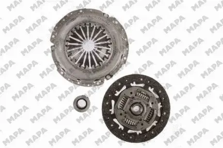 VW К-кт зчеплення Polo,Skoda Fabia,Roomster,Seat 1.4TDI 05- Mapa 001220000