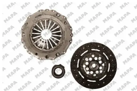VW К-кт зчеплення Dзовн.=220 мм, 28 зубів, 20.3x22.2 Audi A3,Golf IV,Skoda Octavia 1.8T 97- Mapa 004220700