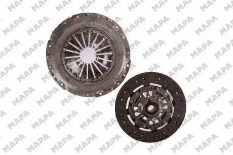 VW К-кт зчеплення 240мм, 23 зуба Audi A3,Skoda Octavia II,SuperB II,Caddy III,Golf V,VI,Passat,Sharan,Touran 2.0TDI 03- Mapa 008240109