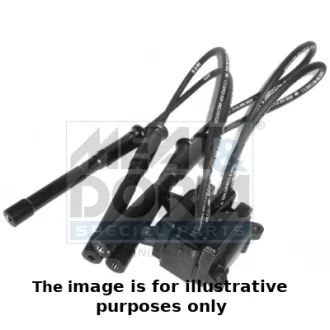 MEATDORIA RENAULT котушка запалювання з проводами вис. напр.Clio,Kangoo,Twingo 1,2 16V Meat & Doria 10420E