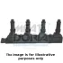 OPEL котушка запалювання 1.2/1.4i: Astra G/H,Corsa C/D, Meriva Meat & Doria 10463E (фото 1)