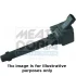 MEATDORIA FIAT котушка запалювання Alfa Romeo Mito,500L,Bravo II,Doblo,Grande Punto,Opel Combo Tour 1.4 07- Meat & Doria 10541E (фото 1)