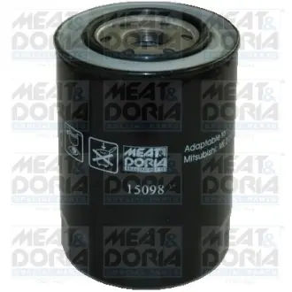 MEATDORIA MITSUBISHI Фильтр масляный Pajero II,III,IV 2.8TD 94-,3.2 DI-D 00- MEAT&DORIA 15098