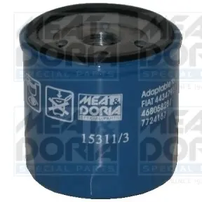 MEATDORIA FIAT фільтр масляний H=79mm Alfa Romeo Croma,Tempra LanciaSeat 0.9/2.8 MEAT&DORIA 15311/3
