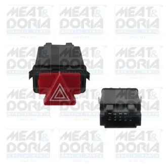Вимикач світла аварійн. AUDI A4 B5, A4 B6 03.97-12.04 MEAT&DORIA 23617