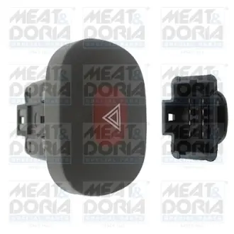 Вимикач світла аварійн. RENAULT CLIO II, CLIO II/HATCHBACK 09.98- MEAT&DORIA 23639