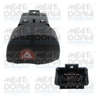 RENAULT Кнопка авар. сигн. Megane -03 Meat & Doria 23640