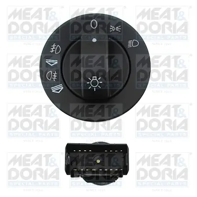 Перемикач головного світла A4 B6 (8E2) 1.6 00-04 Meat & Doria 23823 (фото 1)