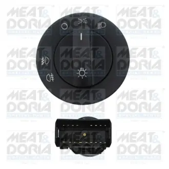 Перемикач світла фар VW Caddy III/T5 03- MEAT&DORIA 23834