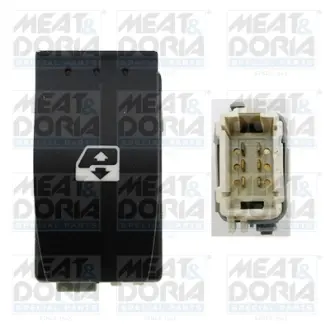 Кнопка піднімання вікна задн Прав RENAULT ESPACE IV, LAGUNA II, MEGANE II 1.4-3.5 03.01- MEAT&DORIA 26105