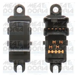Кнопка піднімання вікна задн Прав NISSAN QASHQAI I 1.5D-2.0D 11.06-12.13 MEAT&DORIA 26206
