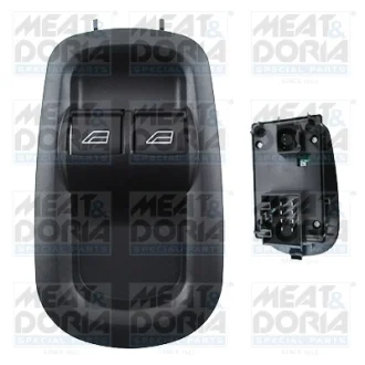 Кнопка піднімання вікна передн Лів FORD TOURNEO CUSTOM V362, TRANSIT CUSTOM V362 2.0D/2.2D 09.12-12.23 MEAT&DORIA 26479