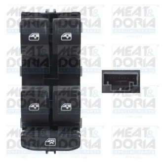 MEATDORIA VW Кнопка склопідйомника передн. ліва GOLF SPORTSVAN VII 2.0 TDI 14-17 MEAT&DORIA 26482