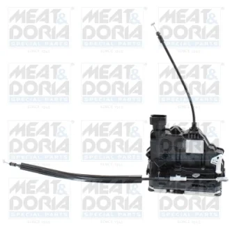 MEATDORIA FIAT Замок кришки багажника DUCATO 100 Multijet 2,2 D 06-11 MEAT&DORIA 31692