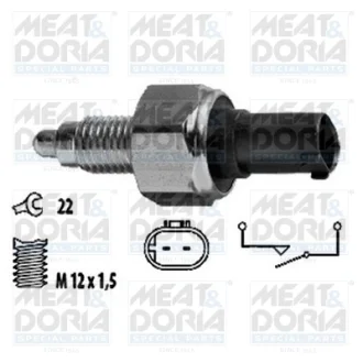 DB Выключатель света заднего хода W168 Meat & Doria 36051