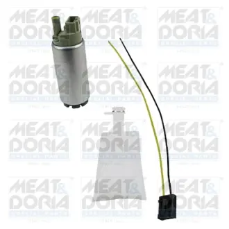 Електричний паливний насос 12В (картрідж) MERCEDES A (W168) VOLVO V40 ALFA ROMEO GTV BMW Z3 (E36) CHEVROLET LACETTI, NUBIRA DAEWOO LANOS DAIHATSU FEROZA FIAT PALIO 134910(3A91)-ZMZ-40522.10 MEAT&DORIA 76385