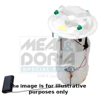 Датчик рівня палива CITROEN C3 PLURIEL RENAULT KANGOO BE BOP, KANGOO EXPRESS, KANGOO II 1.5D/1.6 05.03- MEAT&DORIA 79380E