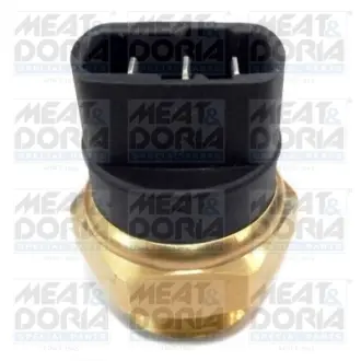 Датчик увімкнення вентилятора VW Caddy II 1.4-1.9TDi/MB Vito (W638) 95-04 (3 конт.) (чорний) MEAT&DORIA 82680