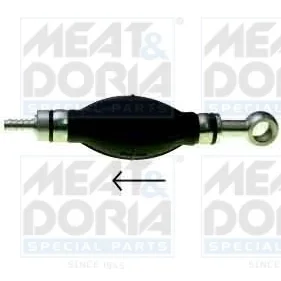 Насос ("груша") ручний підкачки палива d=8mm/d=14mm Meat & Doria 9067
