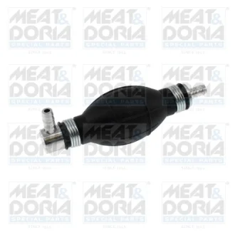 Насос ("груша") ручний підкачки палива кутовий d=8mm Meat & Doria 9068
