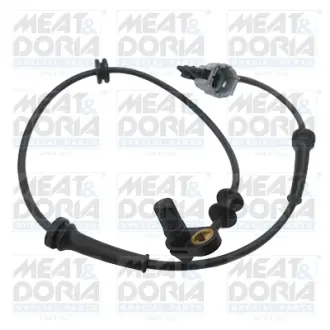 MEATDORIA Датчик ABS пер. NISSAN Navara 01- MEAT&DORIA 90755
