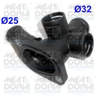 VW фланець охолоджуючої рідини Golf III,Vento 1.6 96-97 Meat & Doria 93126