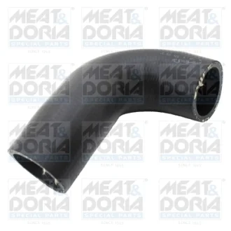 Шланг інтеркулера (Нижн, чорн, коліно "U") FORD KUGA I, KUGA II 2.0D 03.08-12.19 MEAT&DORIA 96983