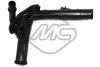 Патрубок водяний Kangoo/Megane II/III 1.5dCi 05- Metalcaucho 03195 (фото 1)