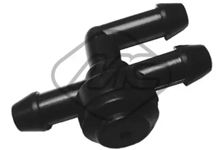 Універсальний з\'єднувач шлангів 6mmx6mmx6mm (з клапаном) Metalcaucho 30664