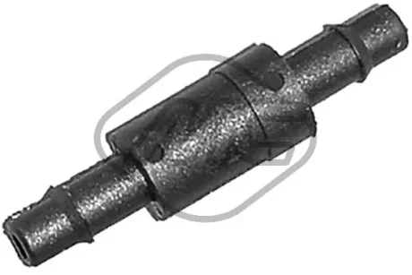 Універсальний з'єднувач шлангів 5mmx5mm (з клапаном) Metalcaucho 30671