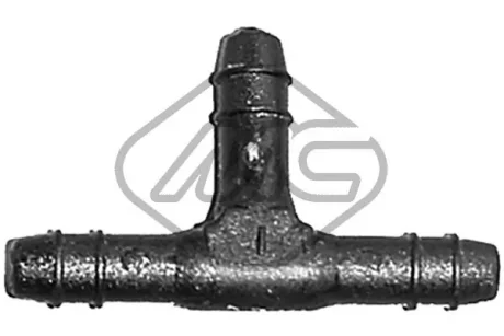 Універсальний з'єднувач шлангів 5mmx5mmx5mm (Т-подібний) Metalcaucho 45037