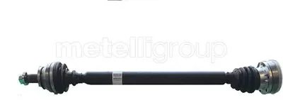 Піввісь (передня) (R) Skoda Fabia/Roomster/VW Polo 05-17 (36z/752mm) Metelli 17-1305
