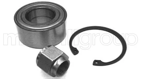 (к-кт) Підшипник маточини (передньої) Citroen Xsara/Peugeot 106/206/306 96- (+ABS) (37x72x33) Metelli 19-2165