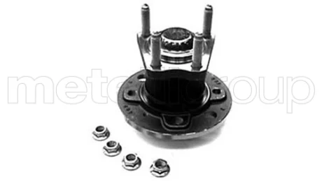 Підшипник маточини (задньої) Opel Combo 01-/Meriva 03-/Vectra A 88- (4 отв.) Metelli 19-2587