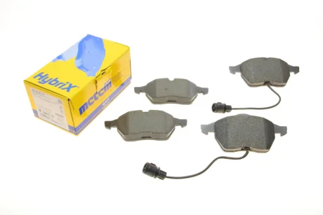 Колодки гальмівні (передні) Audi 100 90-94/Audi A6 94-97 (+датчики) Metelli 22-0181-0