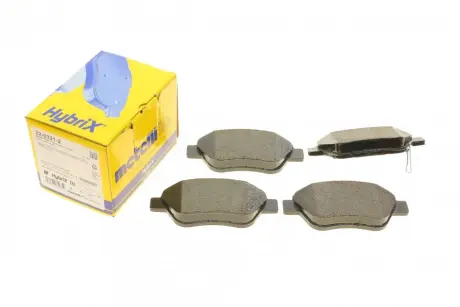 Гальмівні колодки Metelli 22-0321-2