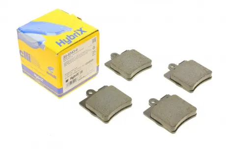 Гальмівні колодки Metelli 22-0343-0