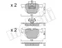 Колодки гальмівні (задні) BMW 3 (E90/E91/E92/E93) 04-13/X1 (E84) 09-15 Metelli 22-0643-0 (фото 1)